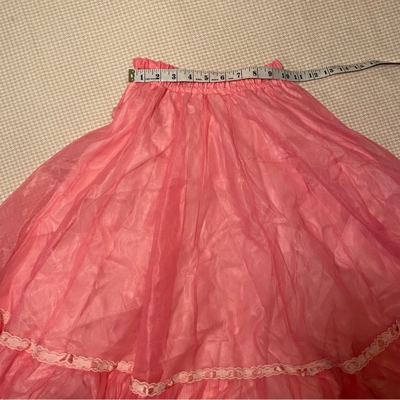 Pink Ruffled Circle Skirt - Picture 7 of 7